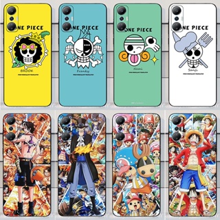 เคสโทรศัพท์มือถือ ซิลิโคนนิ่ม TPU ลายอนิเมะ One Piece Luffy สําหรับ Infinix Hot 20S X6827