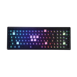 Melody 96 Pro - Aluminum CNC Top Acrylic CNC Bottom Brass Weight YMDK 96 RGB Hotswap PCB Keyboard Kit