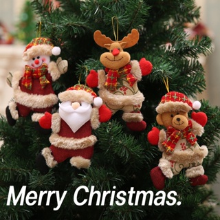 (พร้อมส่ง) แร็กดอลล์ ตุ๊กตาตุ๊กตา ของตกแต่งวันคริสต์มาส ของขวัญสำหรับเด็ก รายการแขวนตก แต่ง