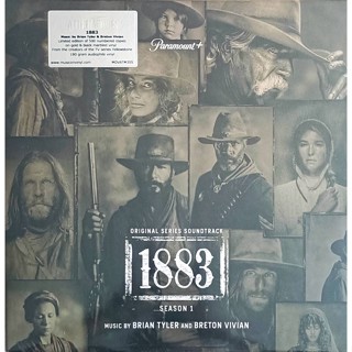 Brian Tyler And Breton Vivian - 1883 (Original Series Soundtrack) (Gold &amp; Black Marbled Vinyl)