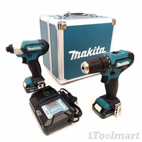 makita-combo-set-ชุดสว่านไขควงไร้สาย-12-v-รุ่น-clx224x1-สว่านไร้สาย-df333d-ไขควงกระแทกไร้สาย-td110dz-พร้อมชุดดอกสว่าน