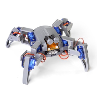Quadruped Spider Robot  Kit v2.0 for Arduino，3D printed Bionic robot DIY NodeMCU Programming robot Maker Open source har