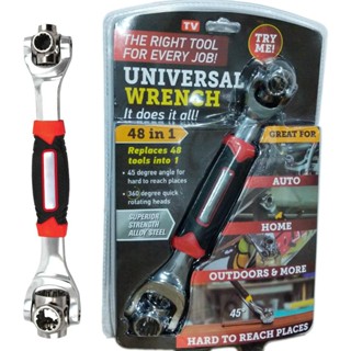 ประแจเอนกประสงค์ ประแจ เครื่องมือ THE RIGHT TOOL FOR EVERY JOB 48in1 UNIVERSAL WRENCH T0189