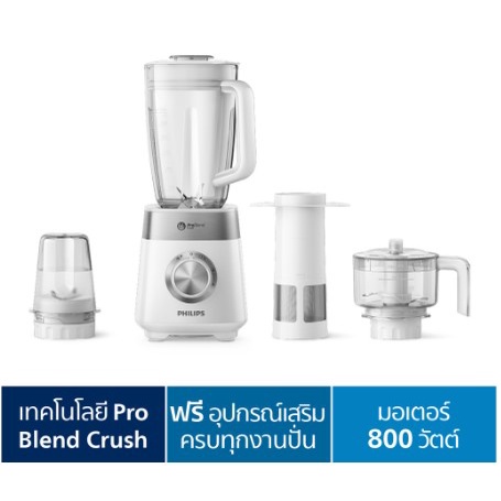 พร้อมส่ง-อะไหล่ฟินลิปแท้-philips-blender-เครื่องปั่นเอนกประสงค์ฟิลิปส์-hr2225-00-สีขาว-จำหน่านแยกเป็นชิ้น