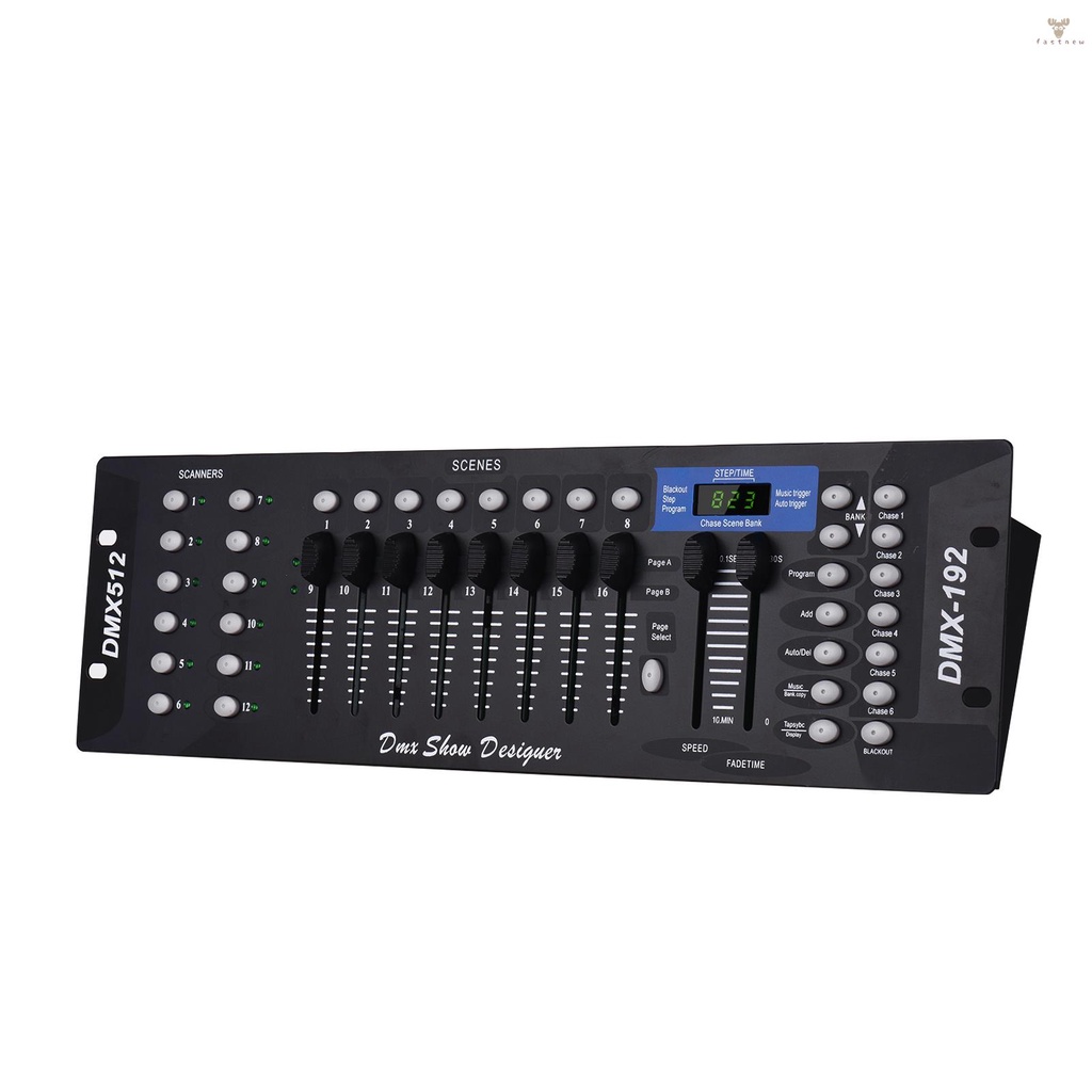 fw-dmx512-แผงควบคุมไฟดิสโก้-led-192ch-พร้อมเสาอากาศ-สําหรับเวที-dj-ผับ-บาร์-ปาร์ตี้-ดิสโก้-งานแต่งงาน