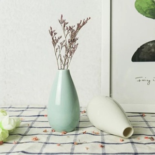 【AG】Classical Home Garden Balcony Ceramic Flower Vase Desktop Craft Ornament Decor