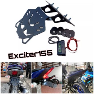 ท้ายสั้นพับได้ exciter 155 vvaมีไฟส่องป้ายทะเบียนใส่ไฟเลี้ยวเดิมได้ไฟเลี้ยวแต่งได้