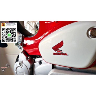 สติ๊กเกอร์แต่ง ปีกนก HONDA SUPER CUB C50 C65 C70 C90จัดส่งตรงจุด