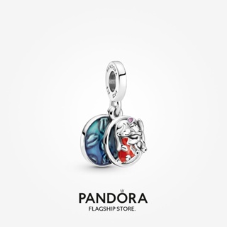 Pandora charm Disney Lilo &amp; Stitch Family Dangle Charm  silver jewelry w1022