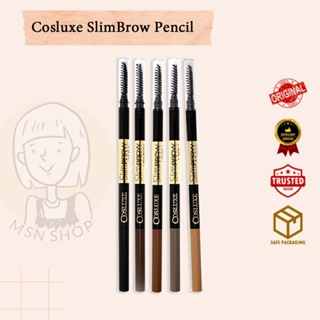 ภาพขนาดย่อของภาพหน้าปกสินค้าCosluxe SlimBrow Pencil ดินสอเขียนคิ้ว คอสลุค ดินสอเขียนคิ้ว x 1 ชิ้น จากร้าน msn.shop บน Shopee