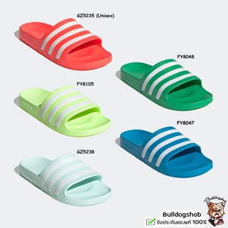 🔥ทักแชทรับโค้ด🔥 Adidas รองเท้าแตะ Adilette Aqua แห้งไว GZ5235 FY8105 GZ5238 FY8048 FY8047 - ป้ายไทย