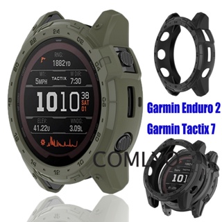 เคสนาฬิกาข้อมือ TPU แบบนิ่ม สําหรับ Garmin Enduro 2 Tactix 7