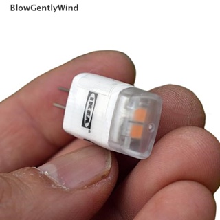 Blowgentlywind โคมไฟคริสตัล LED G4 DC 8V-36V 1.1W 12V 24V ประหยัดพลังงาน 2 ชิ้น