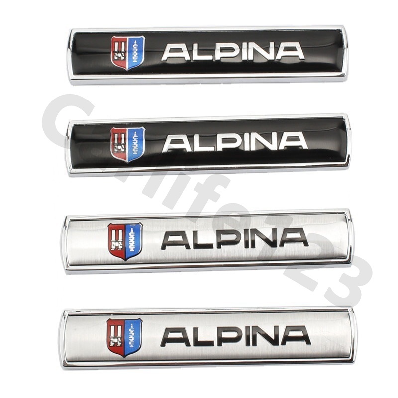 alpina-สติกเกอร์โลโก้โลหะ-สําหรับติดตกแต่งรถยนต์