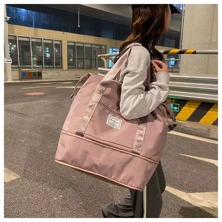 กระเป๋าเป้เดินทาง-กระเป๋าเดินทางอเนกประสงค์หญิง-2022-ใหม่ความจุกระเป๋าเข้าโรงพยาบาลเพื่อผลิตบรรจุภัณฑ์ถุงเก็บเสื้อผ้า