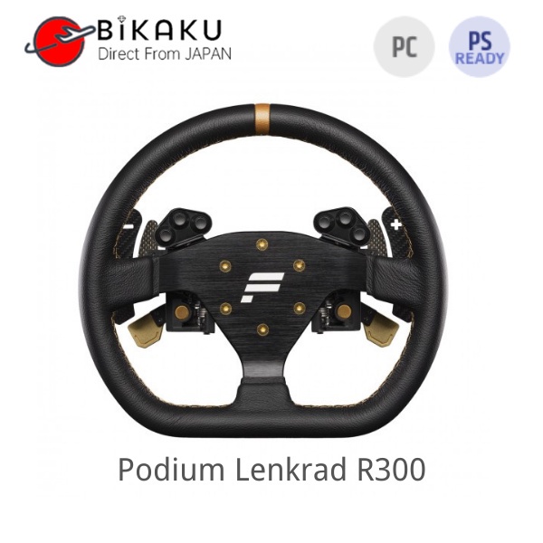 direct-from-japan-original-fanatec-ฟานาเทค-podium-lenkrad-r300-racing-steering-wheel-set-racing-games-accessories