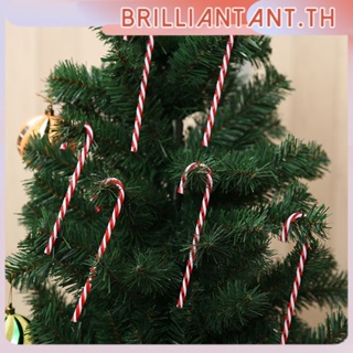 ใหม่! 6Pcs Candy Canes Sweet Christmas Tree Ornaments Decor อุปกรณ์ตกแต่งคริสต์มาส Bri