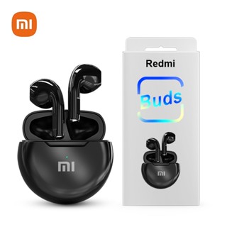 ใหม่ Xiaomi Redmi TWS หูฟังไร้สาย บลูทูธ 5.0 สเตอริโอคู่ กันน้ํา HD ลดเสียงรบกวน เบส ควบคุมแบบสัมผัส ชุดหูฟังสแตนด์บายนาน