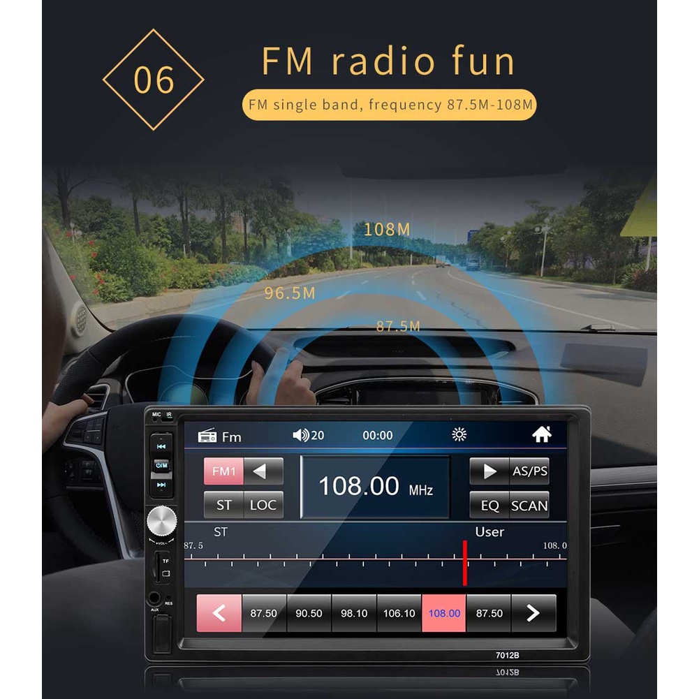 เครื่องเล่น-mp5-2-din-สเตอริโอ-หน้าจอสัมผัส-ขนาด-7-นิ้ว-มัลติมีเดียกลาง-วิทยุอัตโนมัติ-เชื่อมต่อ-usb-tf-fm-สําหรับรถยนต์