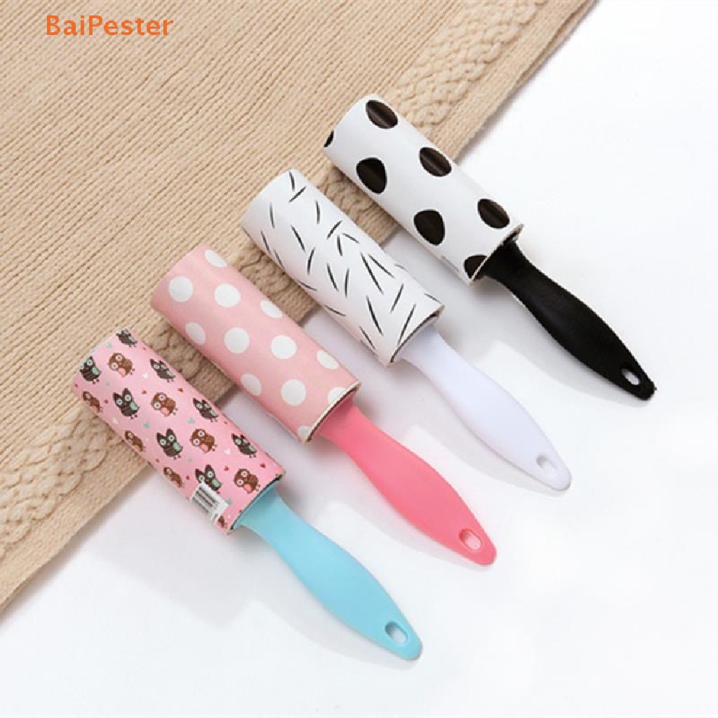 baipester-dust-cleaner-clothes-coat-sticky-roller-portable-tear-out-sticky-paper-roller