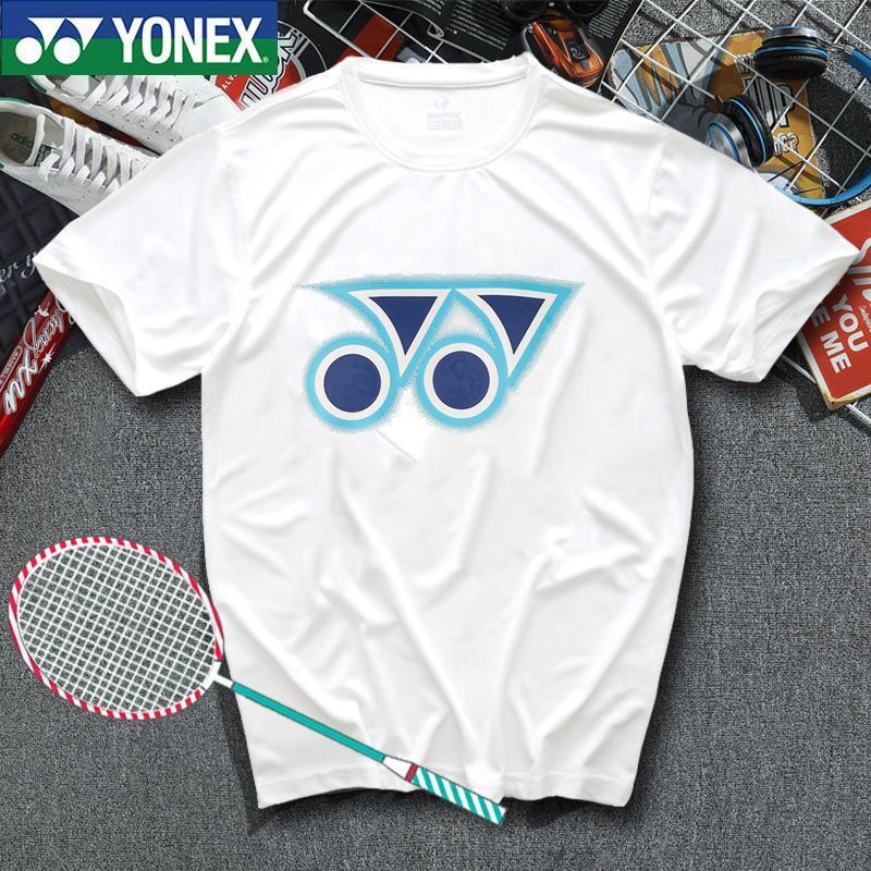 yonex-ใหม่-เสื้อยืดลําลอง-แขนสั้น-ดูดซับเหงื่อ-แห้งเร็ว-ระบายอากาศ-สําหรับผู้ชาย-และผู้หญิง-เหมาะกับการเล่นกีฬา-แบดมินตัน