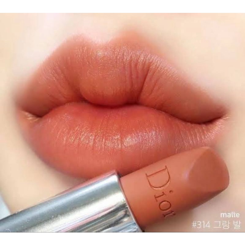 แท้-dior-rouge-สีลิมิเตด-spring-collection-2021-สี-314-ไซส์จริง