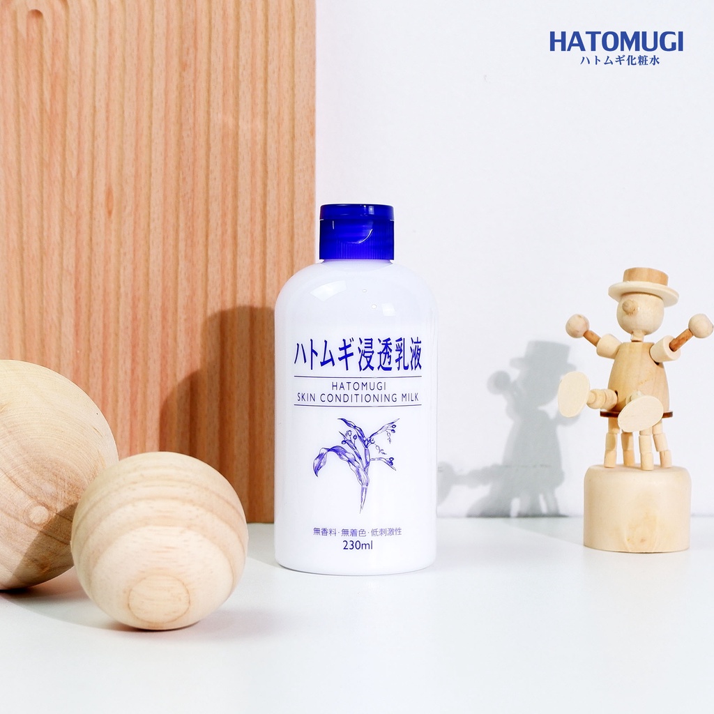 hatomugi-skin-conditioning-milk-ฮาโตะมูกิ-สกิน-คอนดิชั่นนิ่ง-มิลค์-โลชั่นบำรุงผิว