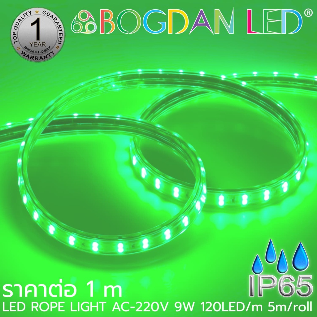 LED ROPE LIGHT BL-V-SSR-AA2835-120-9W-220V แอลอีดีไฟเส้น สำหรับตกแต่ง ...