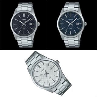 สินค้า CASIO นาฬิกาข้อมือผู้ชาย สายแตนเลส รุ่น MTP-VD03D,MTP-VD03D-1A,MTP-VD03D-2A,MTP-VD03D-7A