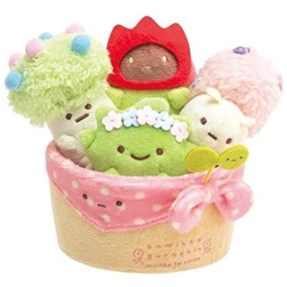 แท้ 100% จากญี่ปุ่น ตุ๊กตา ซานเอ็กซ์ ซูมิโกะ San-X Sumikko Gurashi Goods Scene Plush Planter with Minikko Collection