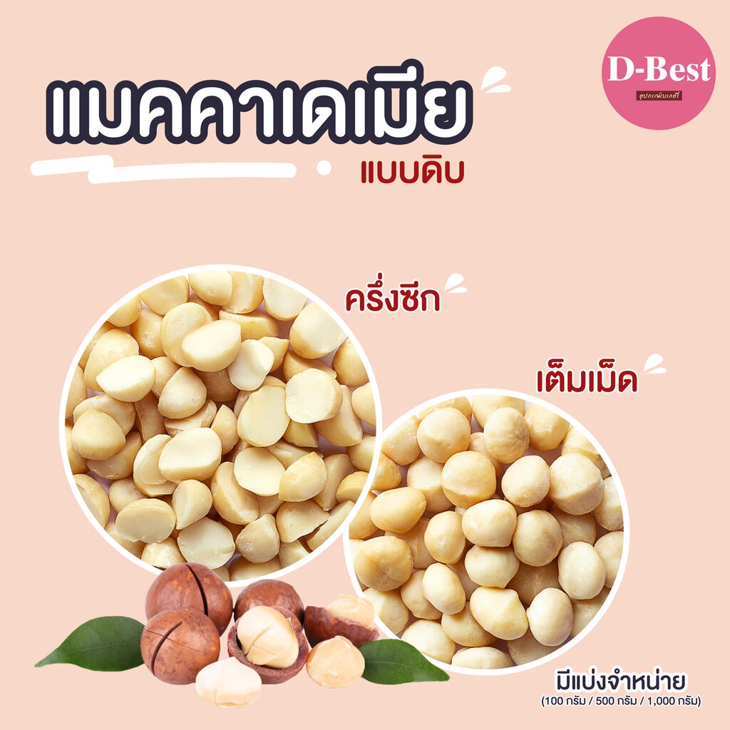 ถั่วแมคคาเดเมีย-แกะเปลือก-raw-macadamia