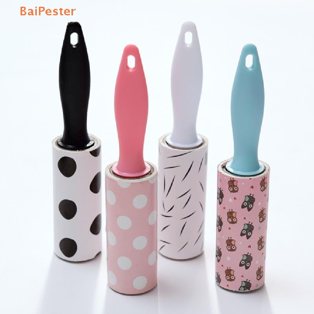 baipester-dust-cleaner-clothes-coat-sticky-roller-portable-tear-out-sticky-paper-roller