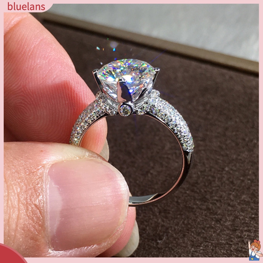 bluelans-2-แหวนหมั้นแต่งงาน-cubic-zirconia