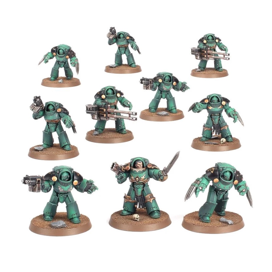 Figurines Warhammer 40k - Escouade Terminator Space Marines X5 - À Assembler Et Peindre - Games Workshop