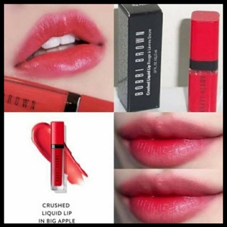 cosmetichub69 แท้ทั้งร้าน !! BOBBI BROWN CRUSHED LIQUID LIP COLOR สี BIG APPLE 2 ML.  มีกล่อง