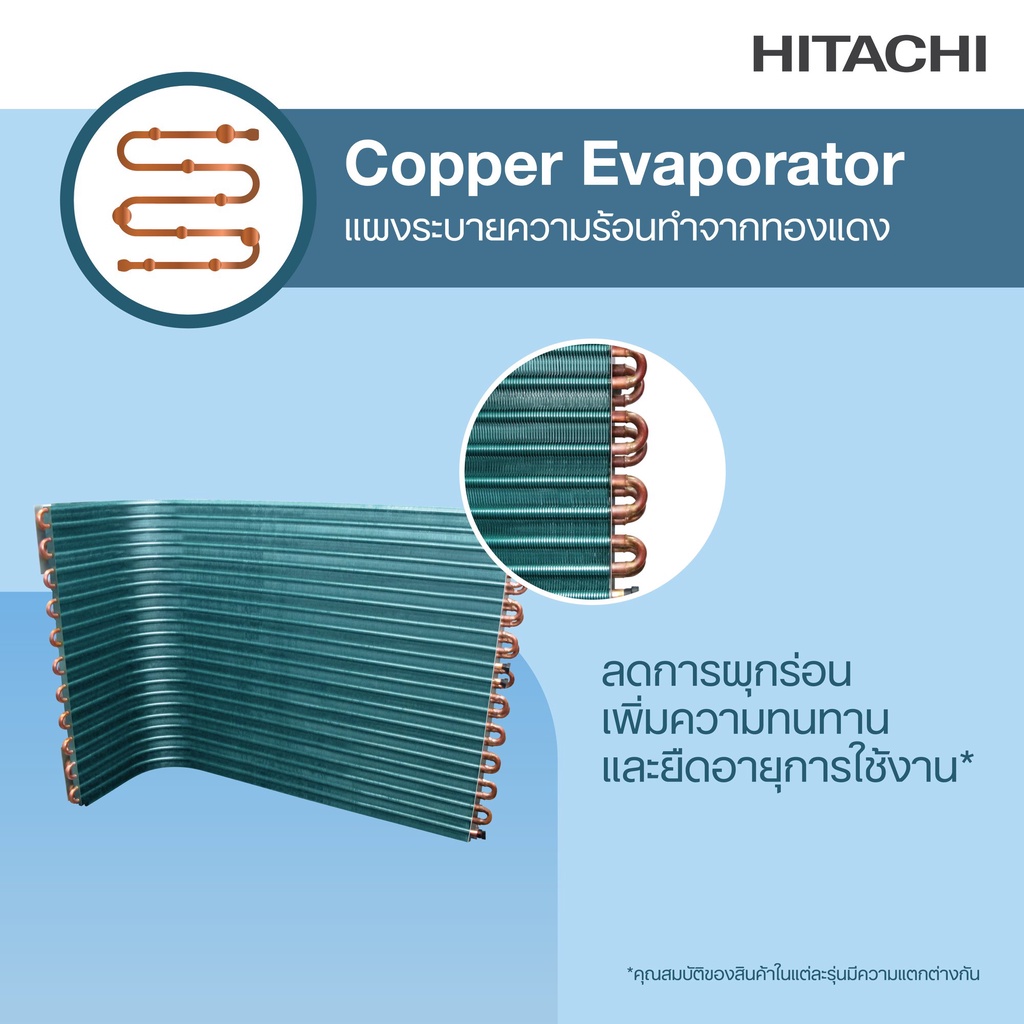 ภาพสินค้าแอร์ ฮิตาชิ HITACHI INVERTER รุ่น XJ แอร์ติดผนัง ระบบอินเวอร์เตอร์ โหมดทำความสะอาดแอร์ Frost Wash คอยล์ทองแดง จากร้าน airbestseller บน Shopee ภาพที่ 4