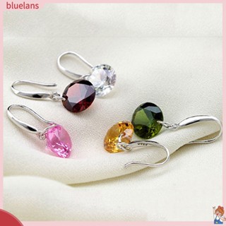 ต่างหู Eardrop Rhinestone แบบตะขอสําหรับสตรีต่างหู