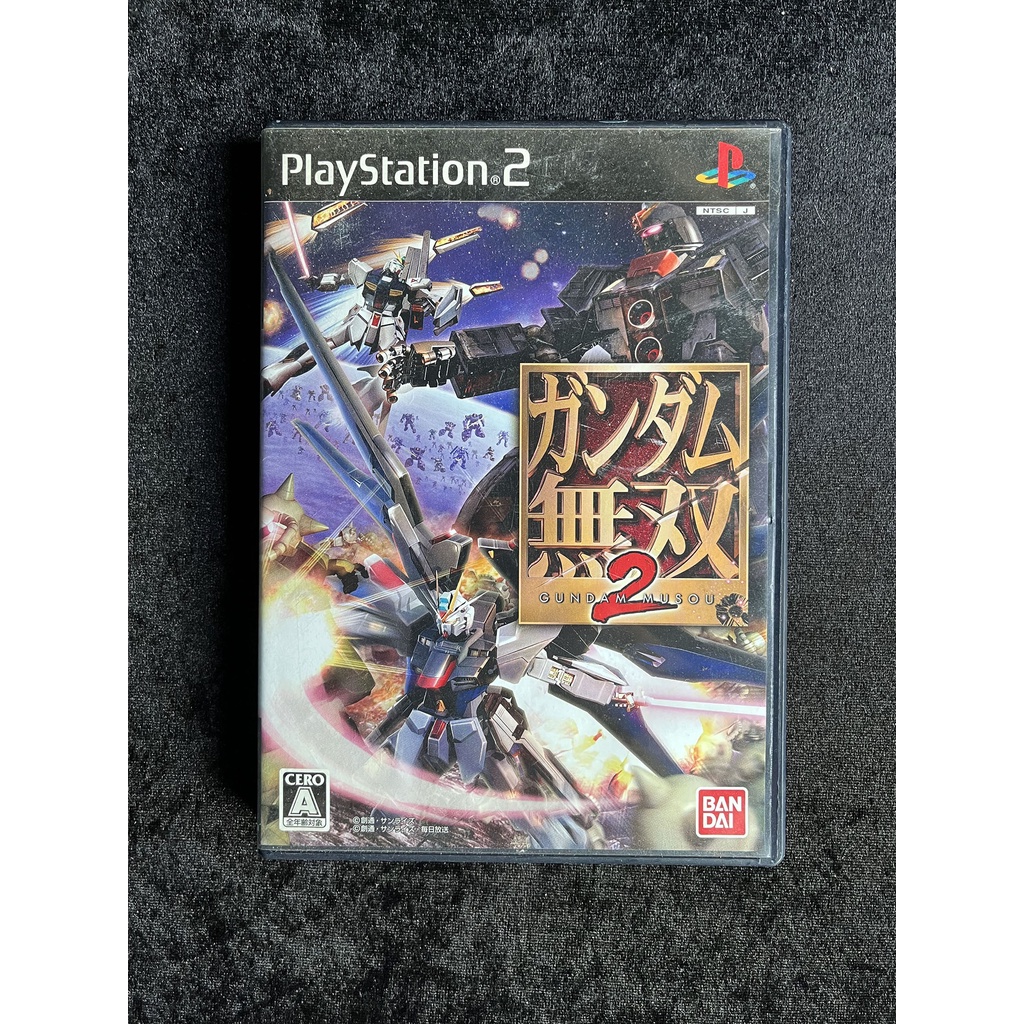 แผ่นเกมส์gundam-playstation-ps2-ps3-ของแท้พร้อมคู่มือแท้จากญี่ปุ่น