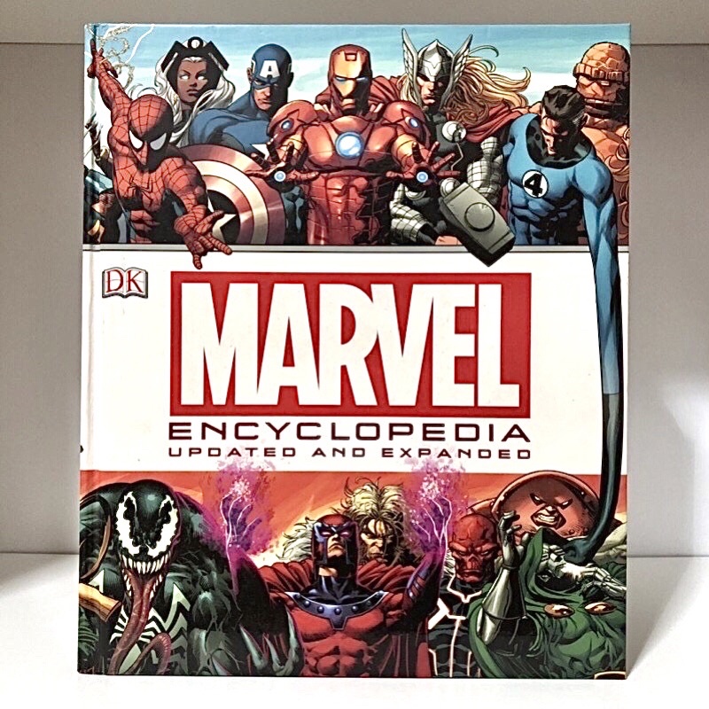 Marvel Encyclopedia Updated & Expanded Hardcover Book | Shopee Thailand