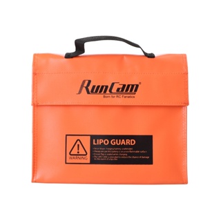 ภาพหน้าปกสินค้าRunCam Battery Bag Explosion-proof Handbag กระเป๋าใส่แบต Lipo กันไฟ กันน้ำ กันระเบิด เก็บไว้ข้างใน ปลอดภัย แบตเตอรี่ ... ซึ่งคุณอาจชอบราคาและรีวิวของสินค้านี้