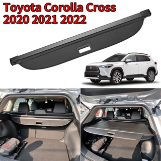 ม่านหลังรถ สำหรับ Toyota Corolla Cross 2020 2021 2022 ม่านบังสัมภาระ แผ่นกั้นห้องสัมภาระท้ายรถ car trunk accessories