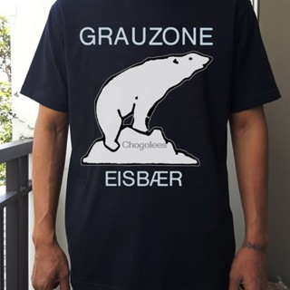 เสื้อยืดพิมพ์ลายแฟชั่น เสื้อยืด ลาย Grauzone eisbar BYTE WKLC