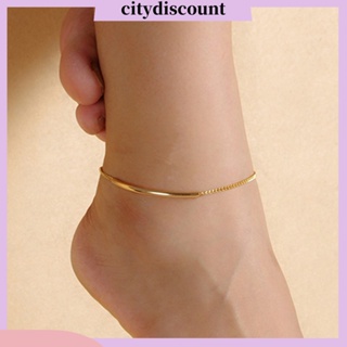 &lt;citydiscount&gt;  เครื่องประดับสร้อยข้อมือ ข้อเท้า Barefoot