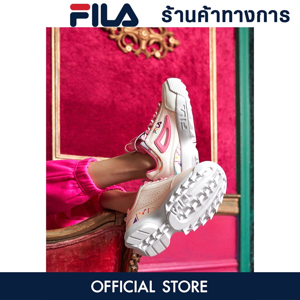 ภาพหน้าปกสินค้าFILA Disruptor 2 รองเท้าลำลองผู้หญิง รองเท้าผ้าใบ รองเท้าผู้หญิง รองเท้าผ้าใบผู้หญิง จากร้าน fila_officialstore บน Shopee