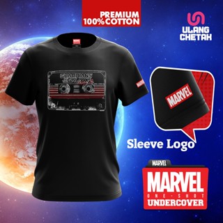 เสื้อยืดผ้าฝ้ายพิมพ์ลายแฟชั่น เสื้อยืดผ้าฝ้าย 100% พิมพ์ลาย Marvel Guardians Of The Galaxy D28 สําหรับผู้ชาย และผู้หญิง