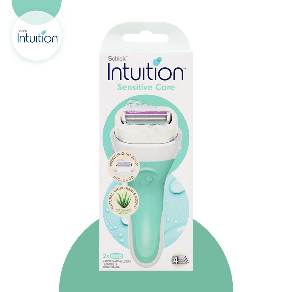 Schick มีดโกน Intuition Sensitive Care Razor (INS22) | Shopee Thailand