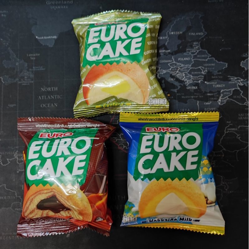 ภาพหน้าปกสินค้าEURO CUSTARD CAKE เค้กยูโร มี 3 รสชาติ จากร้าน supershop_sathorn บน Shopee