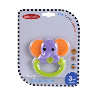 Wel-B x Infunbebe Elephant teether ยางกัดฟัน (A6818) - ยางกัดฟัน ของเล่น ของเล่นเด็ก เสริมสร้างพัฒนาการ ของเล่นรูปช้าง