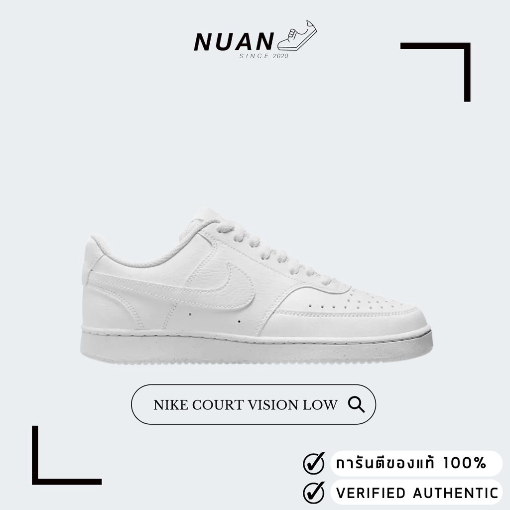 ภาพหน้าปกสินค้าWMNS Nike Court Vision Low "NN" DH3158-100 " ป้ายไทย " รองเท้าลำลอง รองเท้าผ้าใบ