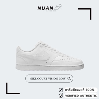 สินค้า WMNS Nike Court Vision Low \"NN\" DH3158-100 \" ของแท้ ป้ายไทย \" รองเท้าลำลอง รองเท้าผ้าใบ